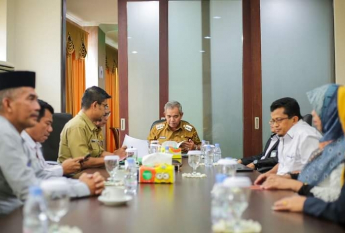 Pj Bupati Kampar Dapat Kunjungan Uin Suska Riau Kerjasama Pengembangan dan Peningkatan SDM