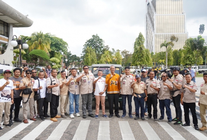 Dilepas Gubernur Riau, TLCI Chapter 2 Siap Bawa Misi Kenalkan Potensi Wisata Alam Riau pada Jambore 