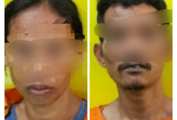 Dua Tersangka Pembunuh di Parit Bangko Pusako Rohil Ditangkap