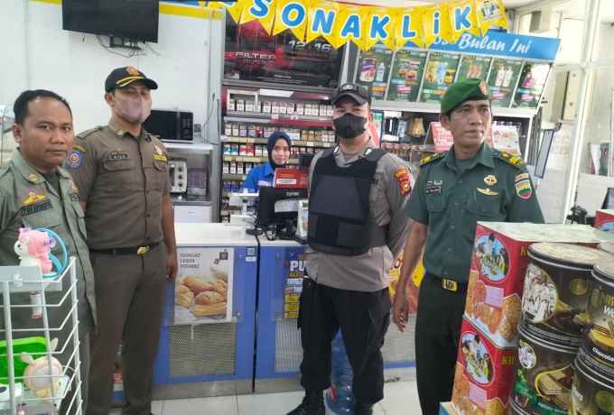 Sinergitas TNI - Polri dan Satpol PP Hadirkan Rasa Aman Warga Selama Bulan Ramadhan