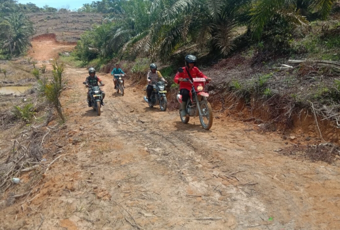 Serka Yondri Bersama Tim Melaksanakan Patroli Terpadu Pencegahan Karhutla 