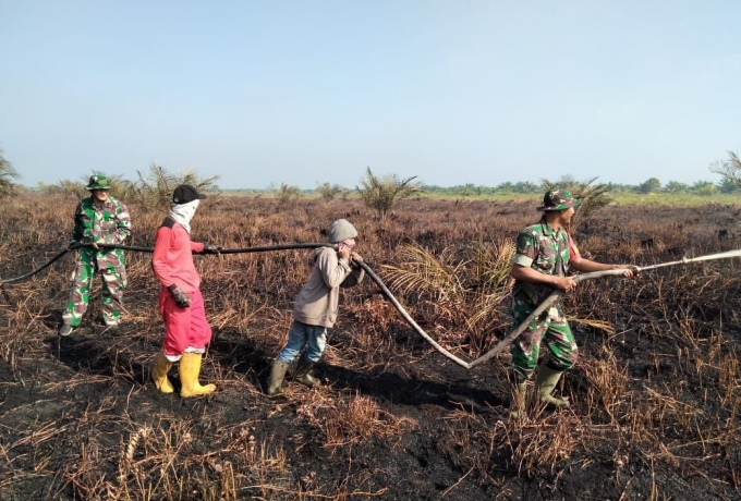 Lahan Gambut Kebakaran di Rokan Hulu Riau Akhirnya Padam, 20 Hektar Lahan Terbakar