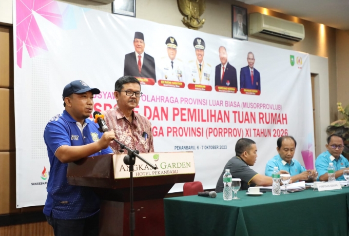 Musorprovlub Koni Riau Terapkan Siak dan Dumai Tuan Rumah Porprov 2026