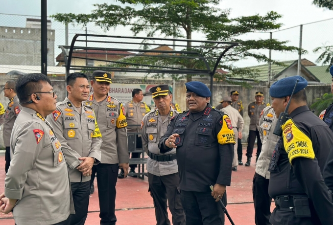 Siagakan Sisa Pasukan, Brimob Riau bentuk Power On Hand Kapolda