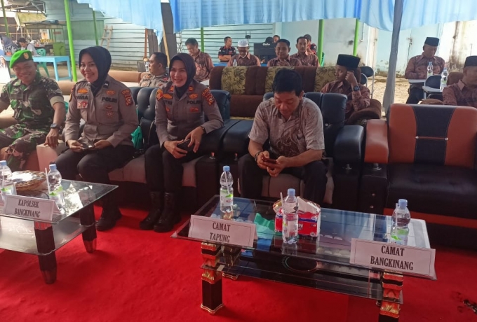 Danramil 01/Bkn di Wakili Pelda Sarajudin Hadiri RAT KUD Sawit Jaya Desa Suka Mulya