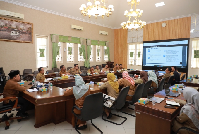 Fokus tekan angka Stunting, Wabup Siak Husni Merza pimpin Rakerja Tim Penurunan Stunting