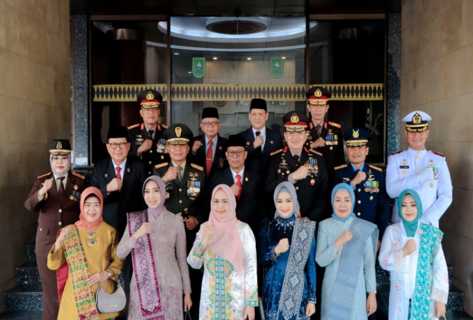 Ikuti Upacara HUT TNI, Pj Bupati Kampar Sampaikan Apresiasi Sinergitas TNI dengan Pemerintah