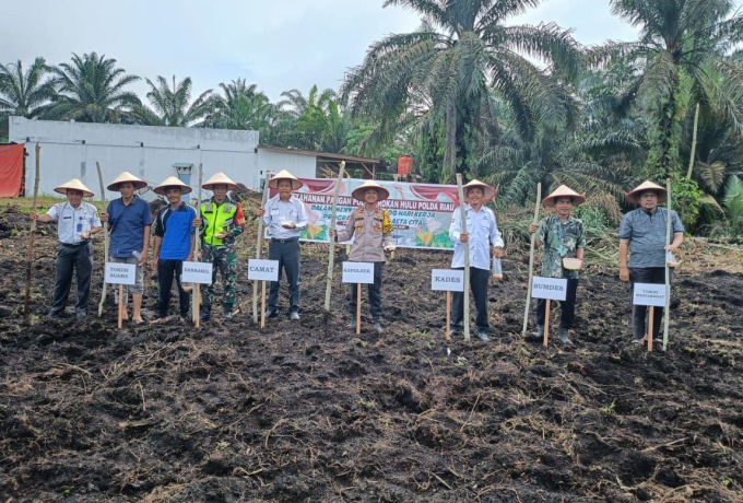 Koptu Jantri Istani Menghadiri Kegiatan Ketahanan Pangan 