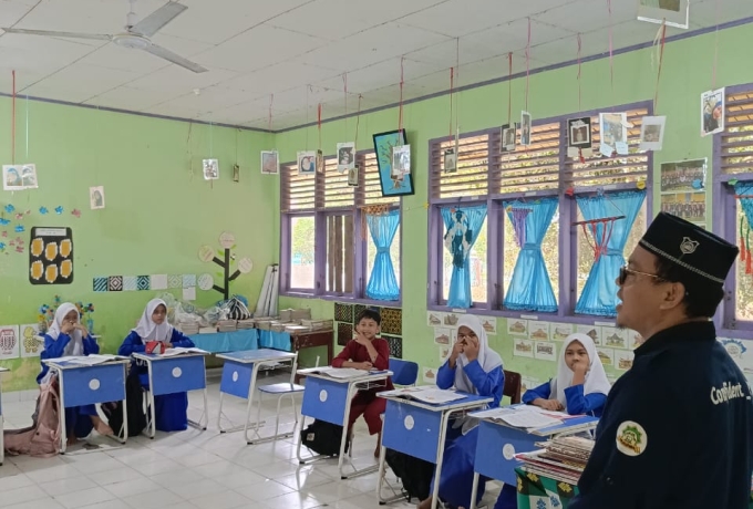 PP. AT Taufiq Sosialisasikan SPMB, Kesekolah Sekolah di Kampar