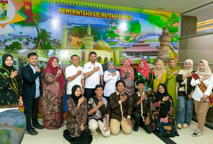 Komit Terhadap Perlindungan dan hak Anak, Wakil Bupati Kampar Terima Audiensi Forum Anak Kampar