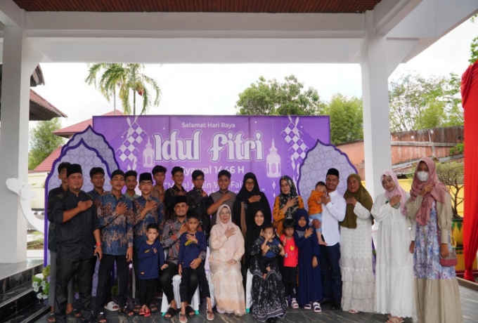 Open House Idul Fitri 1446 H di Rumah Dinas Wakil Bupati Kampar Meriah dan Penuh Kehangatan