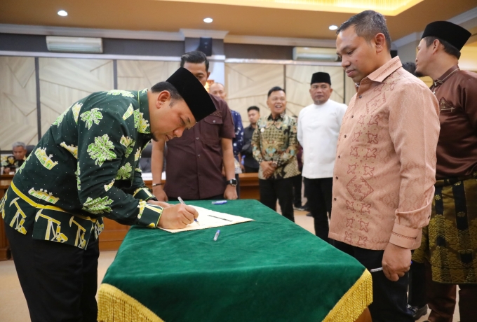 Rakor bersama Gubernur Riau, Wabup Husni Sampai Sejumlah Usulan Pembangunan