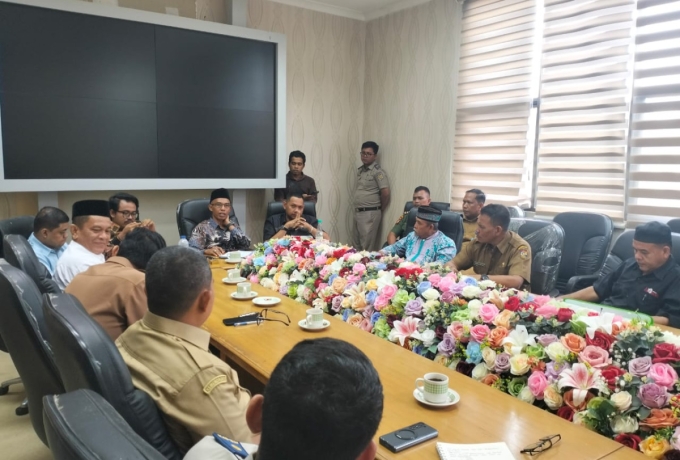 Komisi I DPRD Kampar Gelar Hearing  Polemik Pelepasan Kawasan di Areal HGU PT. Tasma Puja