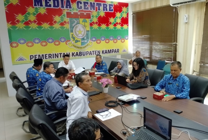 Pemkab Kampar Dan BPS Kampar Bersama Release Inflasi Bulan April 2025