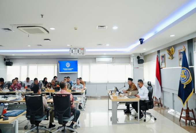Bersama Gubernur, dan Kepala Daerah Se Provinsi Riau, Sekda Kampar Kunker Ke Kemenhub RI