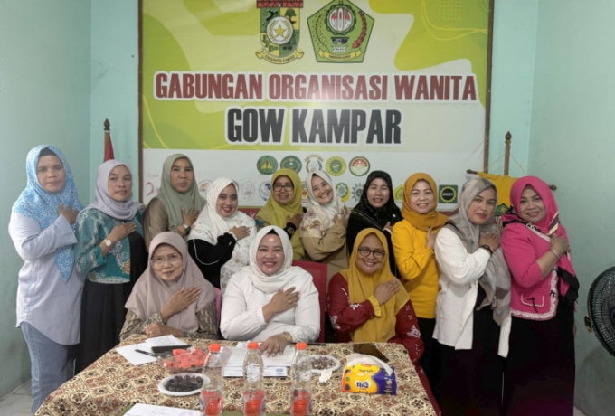 Pemkab Kampar Gesa Pelaksanaan Kegiatan Organisasi GOW Kampar, Dari Wanita Untuk Masyarakat