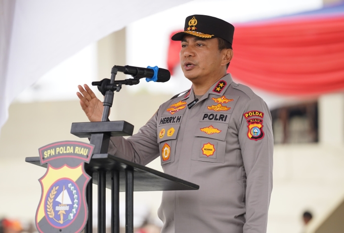 Polda Riau Gelar Upacara Pembukaan Pelatihan Tim RAGA Tahun 2025