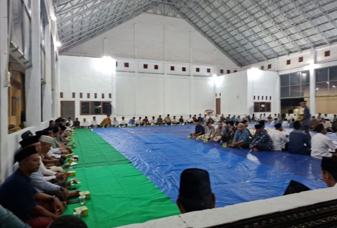 Momen Peringatan 1 Muharram 1447 H, Babinsa Koramil 16/Tapung Hadiri Doa Bersama di Desa Binaan