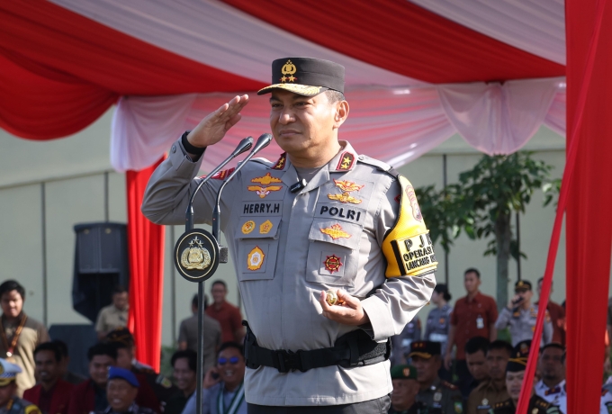 Polda Riau Gelar Apel Pasukan Ops Patuh 2025