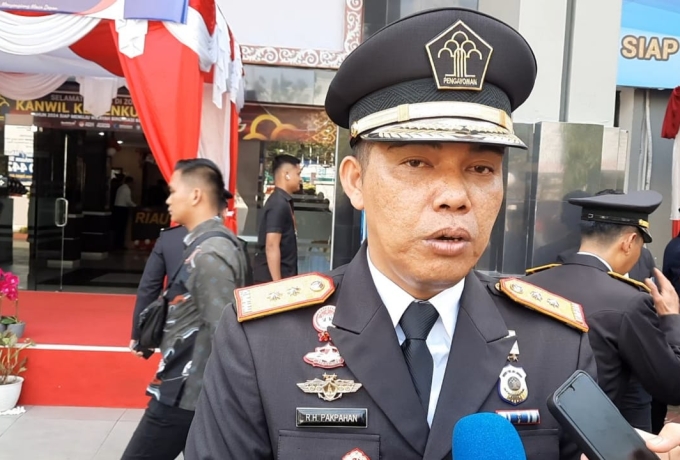 Kanwil Kemenkum Riau Gelar Upacara Peringatan Hari Pengayoman Ke 80