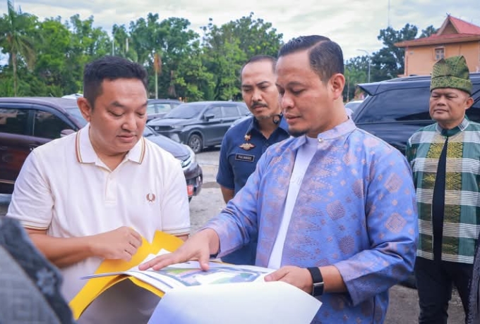Wako Pekanbaru Agung Nugroho Tinjau Kawasan MPP