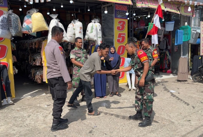 Libur Bukan Halangan, Anggota Koramil 08/ Tandun Gencarkan Patroli Siang Demi Keamanan Warga