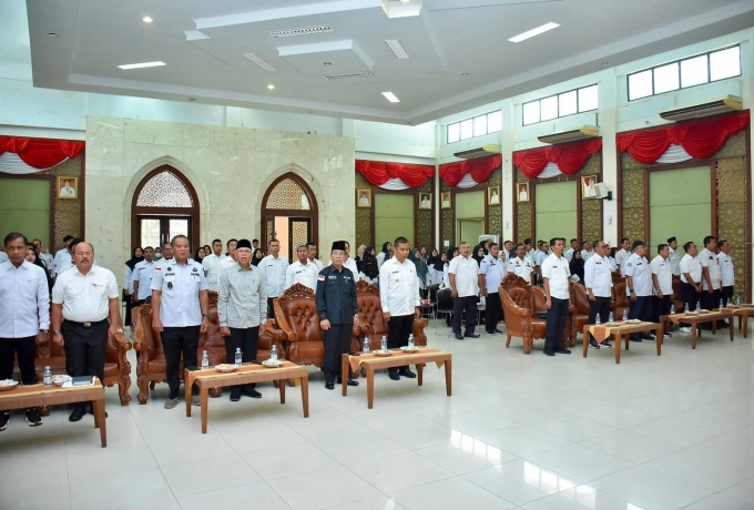 Hadiri Sosialisasi Program STIE Tahun 2025, Bupati Kampar Siap Mendukung Menjadi Institut Teknologi 