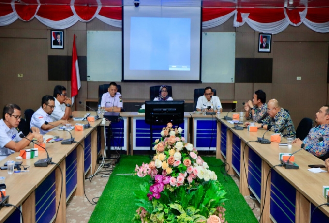 Gesa Pembangunan Jembatan, Wakil Bupati Kampar Pimpin Rapat Pembebasan Lahan bersama BPJN 