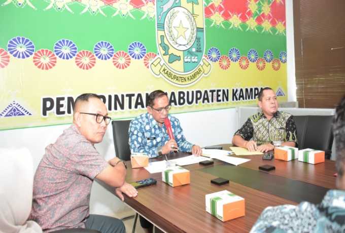 Ikuti Rakor Penertiban dan Penyelamatan Aset, Pemkab Kampar Komitmen Menata Kembali Seluruh Aset