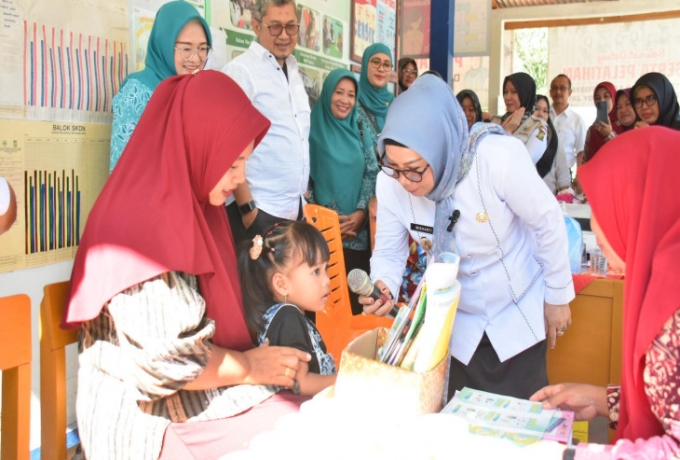 Wakil Bupati Kampar Tinjau Pelaksanaan Program Zero Dose Imunisasi Di Kampar