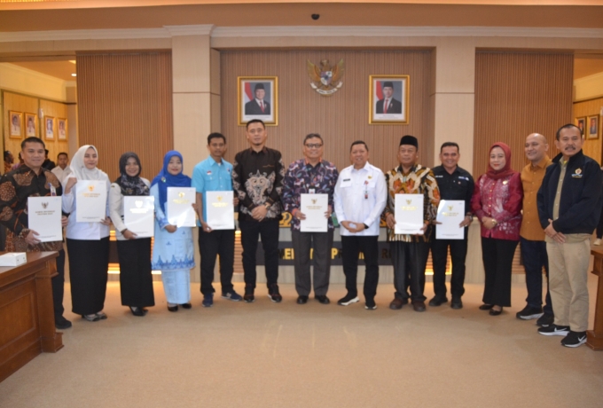 Kampar Berkomitmen Sukseskan e-Monev Komisi Informasi Riau tahun 2025
