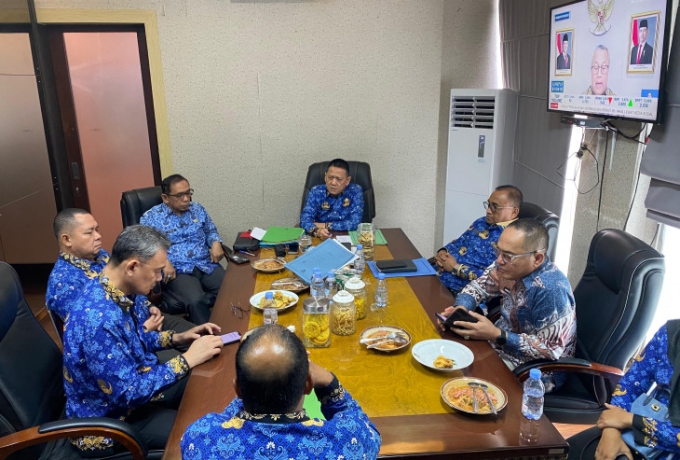 Komit Bangun SDM Pemkab Kampar Bahas Perbup Bantuan Beasiswa