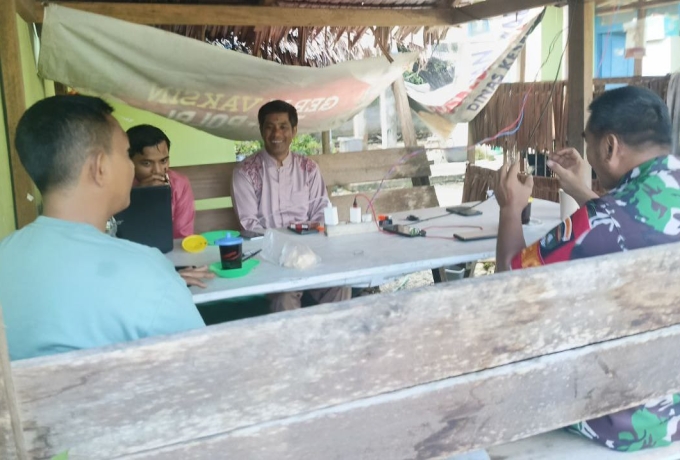 Komsos, Serka Dedy Junianto, Ajak Masyarakat untuk Memeriksakan Kesehatan Secara Rutin