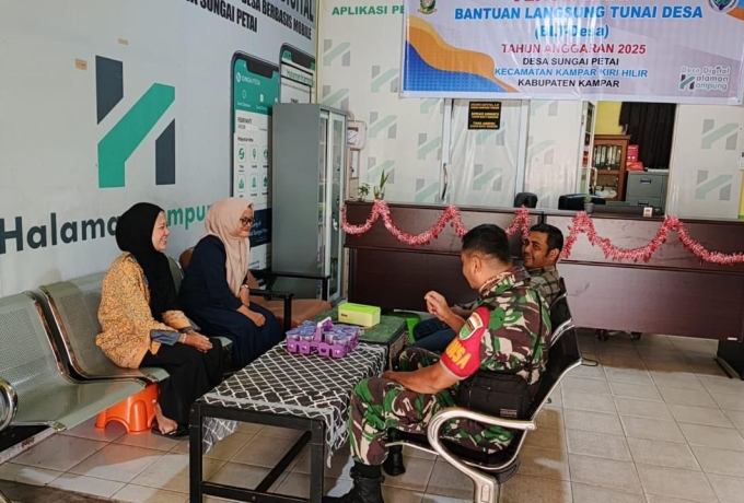 Pererat Sinergitas, Babinsa Komsos Dengan Perangkat Desa