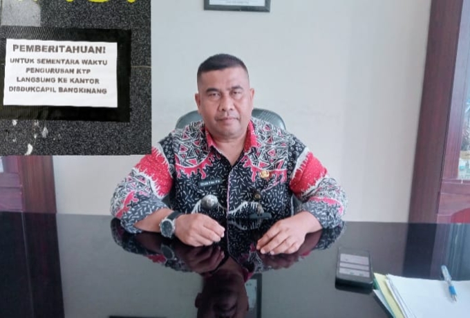Warga Kesulitan Buat KTP, Ini Harapan Camat Begab Kepada Kadisdukcapil Kampar 