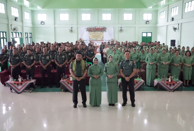 Kunjungan Kerja ke Kodim 0313/KPR, Danrem 031/WB Berikan Apresiasi Dan Motivasi