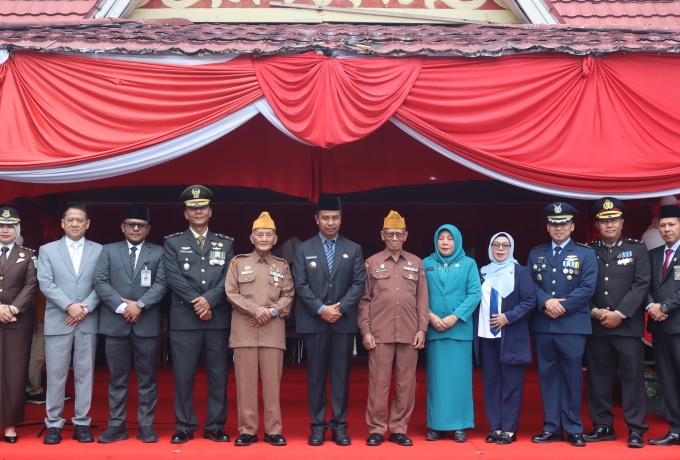 Semangat Pahlawan Dikumandangkan di Kampar, Dandim 0313/Kpr Ajak Teladani Kesabaran dan Keikhlasan