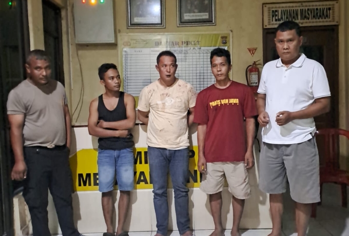 Sempat Ancam Warga, Pelaku Pencuri Sepeda Motor Akhirnya di Tangkap Intel Ditpamobvit Polda Riau