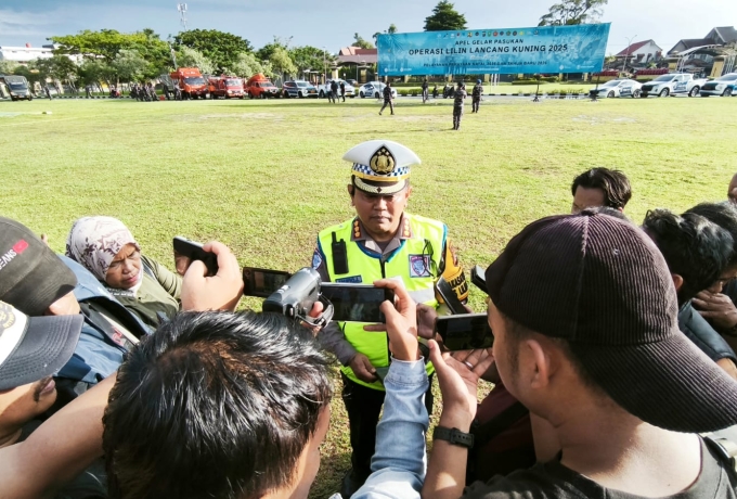 Jelang Nataru 2025/2026, Ditlantas Polda Riau Terapkan Pembatasan Angkutan Barang