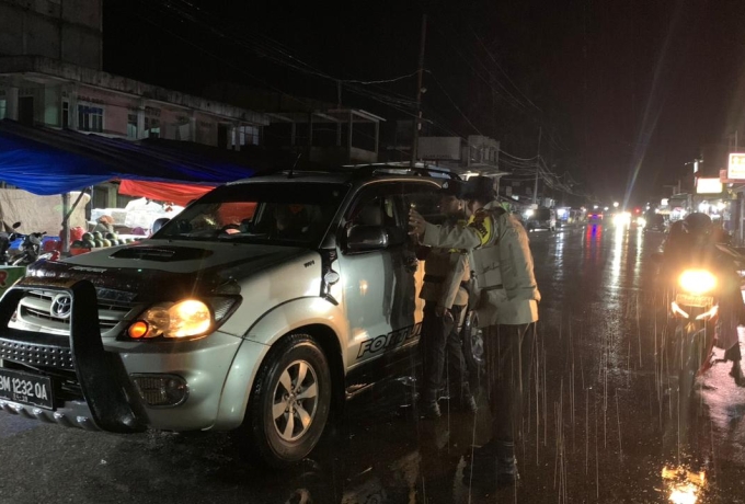 Kebocoran Pipa Gas PT TGI di Desa Batu Ampar, Polres Inhil Lakukan Pengamanan