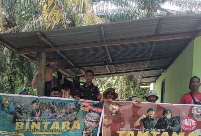 Kopda Cahyanto Putro Sosialisasikan Penerimaan Calon Anggota TNI AD Tahun 2026