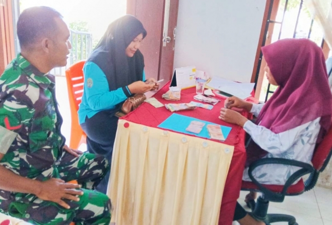 Kopda Budiyanto Melaksankan Komsos bersama Warga di Kabupaten Rokan Hulu