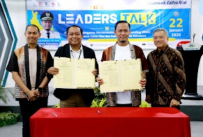 Pemko Pekanbaru MoU Tri Dharma Perguruan Tinggi dengan Politeknik Caltex Riau