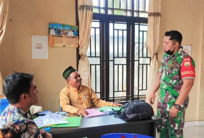 Serda Jefrijal, Komsos Ini Menjadi Salah Satu Bentuk Pendekatan Babinsa TNI AD