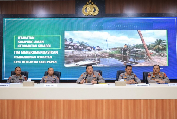 Polda Riau Bangun 26 Jembatan untuk Perkuat Akses Pendidikan & Ekonomi