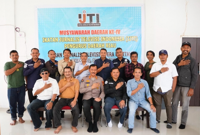 Kabid Humas Polda Riau Lakukan Kunjungan Kemitraan ke IJTI dan PFI Riau