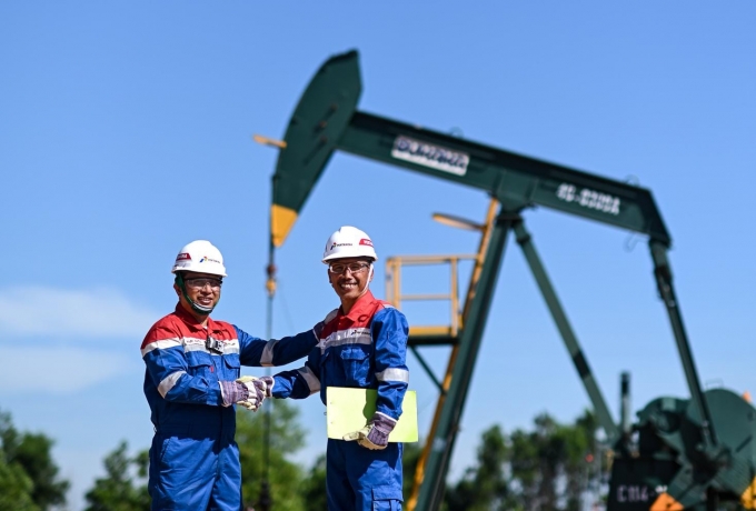 Uji Coba Pertama, Sumur Libo SE #86 Pertamina Hulu Rokan Hasilkan 1.274 Barel per Hari
