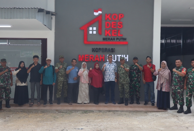 KDKMP di Wilayah Kodim 0313/KPR Siap Menggeliat: Staf Ahli Menteri Kemenkop RI Pantau Langsung