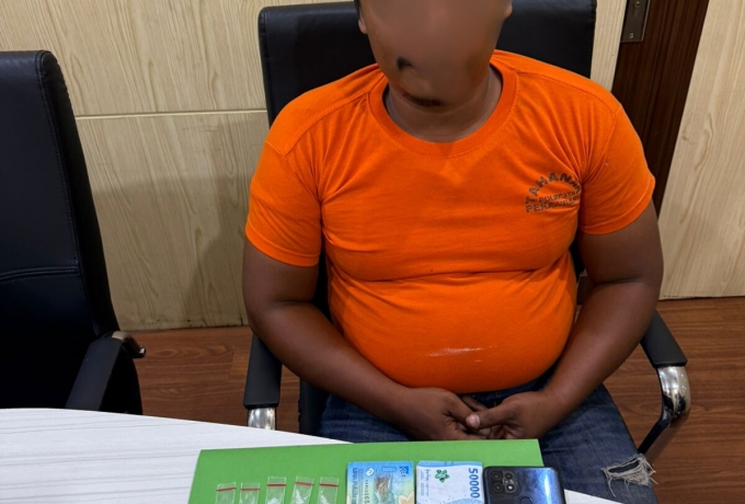 Opsnal Resnarkoba Pekanbaru Ringkus Pengedar Sabu 