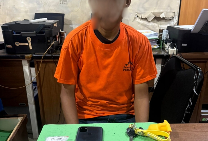 Kurir Narkoba Ditangkap, 51 Gram Sabu Diamankan Satresnarkoba Polresta Pekanbaru